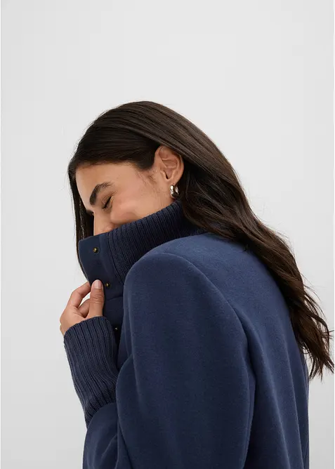 Cappotto corto in simil lana, bonprix