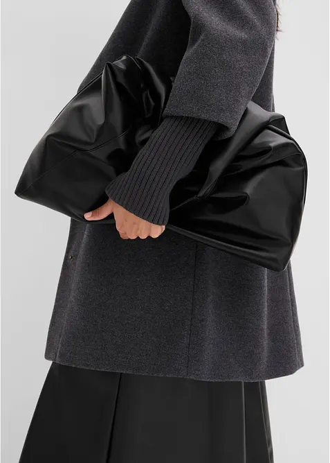 Cappotto corto in simil lana, bonprix