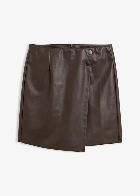 Gonna in similpelle, bonprix