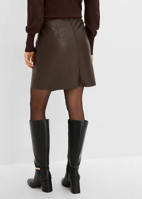 Gonna in similpelle, bonprix