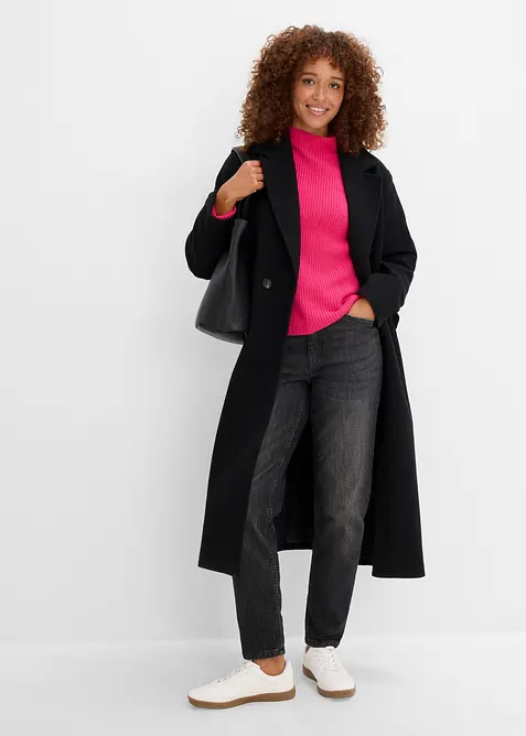 Maglione oversize in filato fine, bonprix