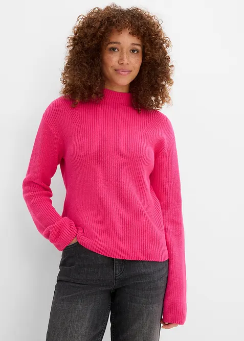 Maglione oversize in filato fine, bonprix
