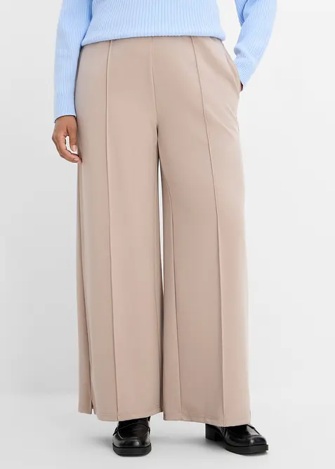 Pantaloni in misto viscosa, bonprix
