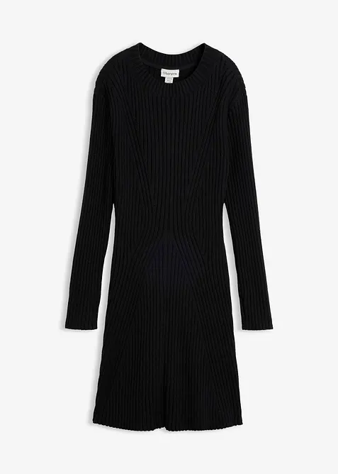 Miniabito in morbida maglia misto viscosa, bonprix
