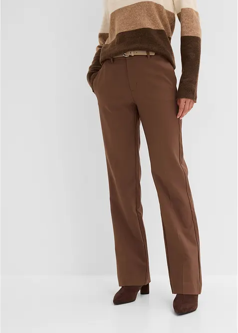 Pantaloni con piega stirata, bonprix