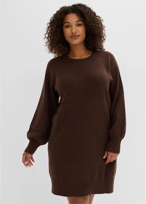 Abito corto in maglia, bonprix