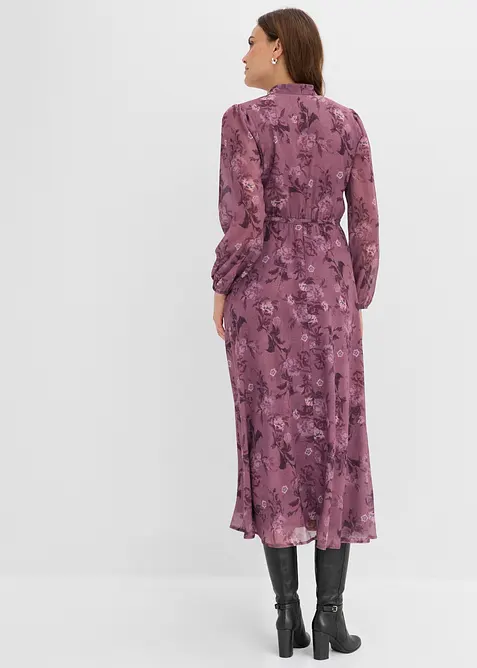 Abito midi di chiffon, bonprix