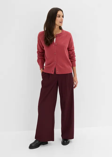 Pantaloni a palazzo in misto viscosa, bonprix