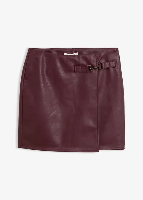 Gonna in similpelle, bonprix
