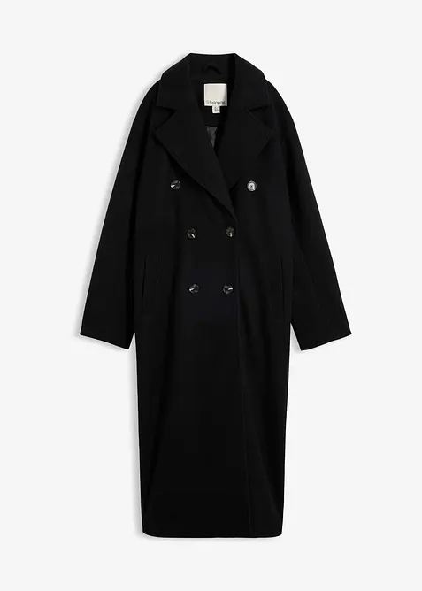 Cappotto oversize in simil lana, bonprix
