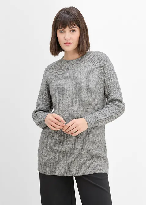 Maglione caldo pr&eacute;maman / da allattamento, bonprix