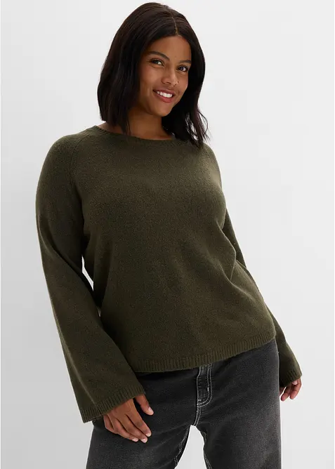 Maglione in filato fine, bonprix