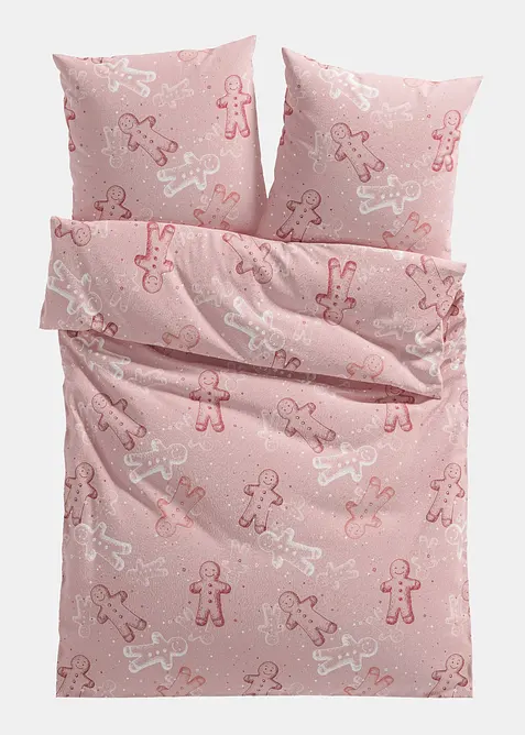 Biancheria da letto in flanella di misto cotone, bonprix