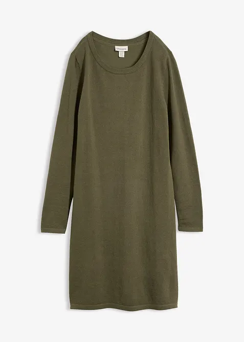 Abito in maglia con cotone riciclato, bonprix