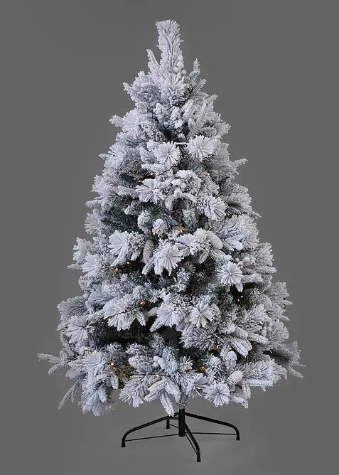 Albero di Natale LED con neve artificiale, bonprix