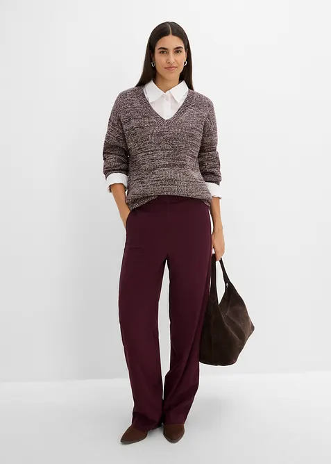 Maglione in misto viscosa morbido, bonprix