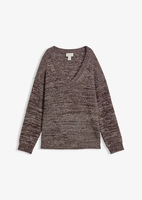 Maglione in misto viscosa morbido, bonprix