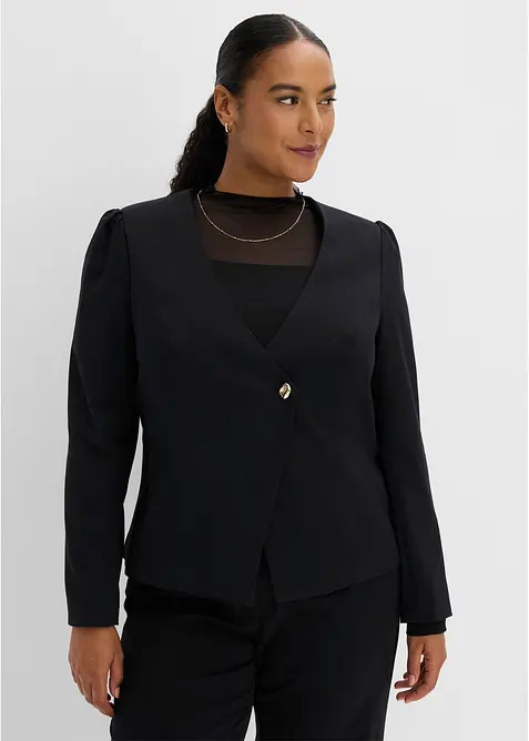 Blazer con bottone decorativo, bonprix