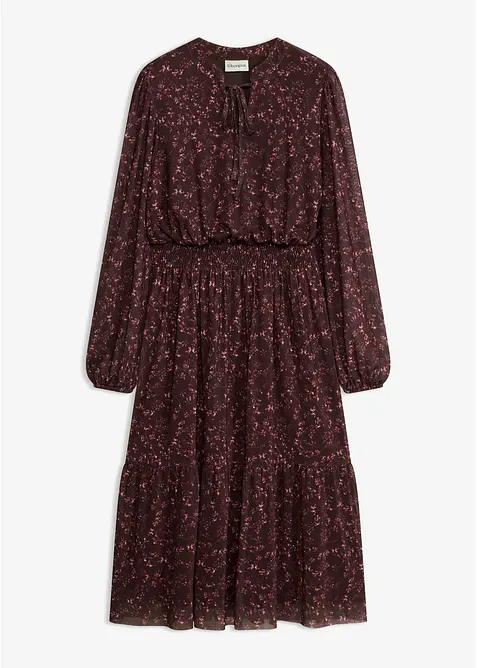 Abito in jersey con scollo rotondo, bonprix