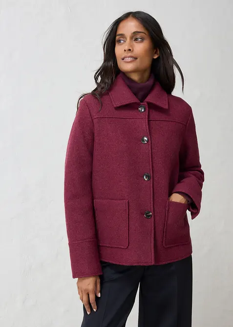 Bomber con lana cotta, bonprix