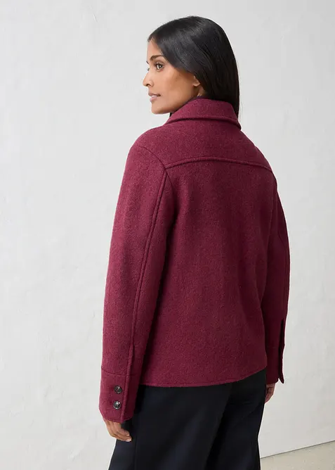 Bomber con lana cotta, bonprix