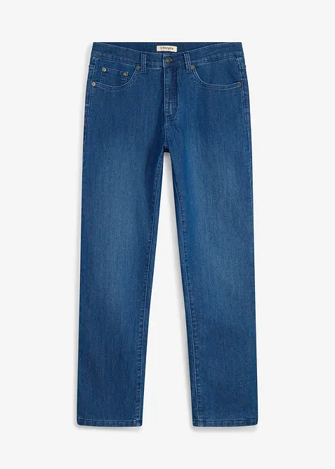 Jeans termici classic fit con fodera in jersey, straight, bonprix