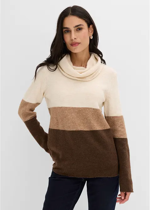 Maglione a collo alto, bonprix