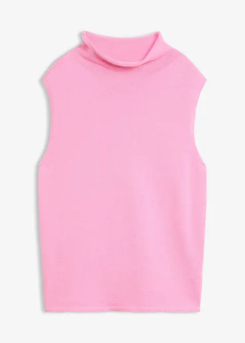 Gilet in maglia di puro cotone, bonprix