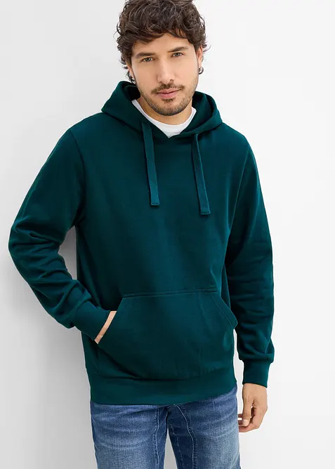 Felpa con cappuccio regular fit, bonprix