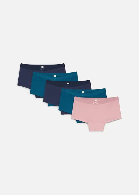 Panty con morbido cotone (pacco da 5), bonprix