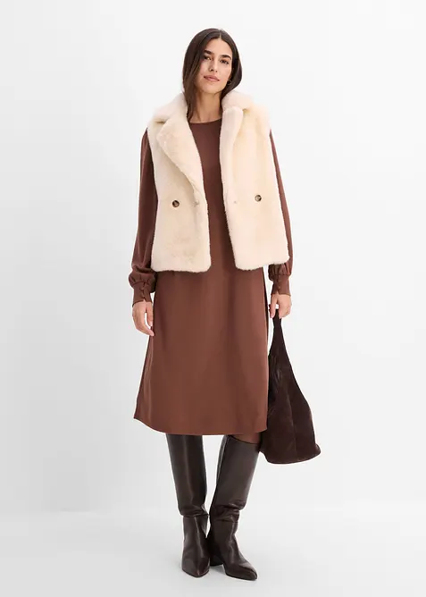 Abito dritto in jersey, bonprix