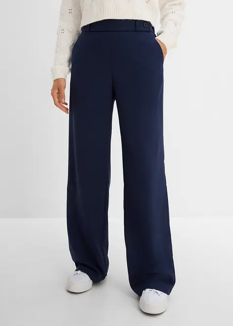 Pantaloni in misto viscosa, bonprix