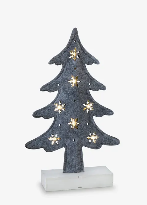 Decorazione LED a forma di abete, bonprix