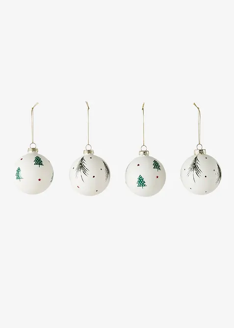 Palline di Natale (pacco da 4), bonprix