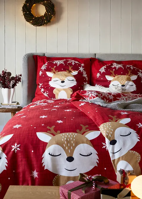 Biancheria da letto in misto cotone, bonprix