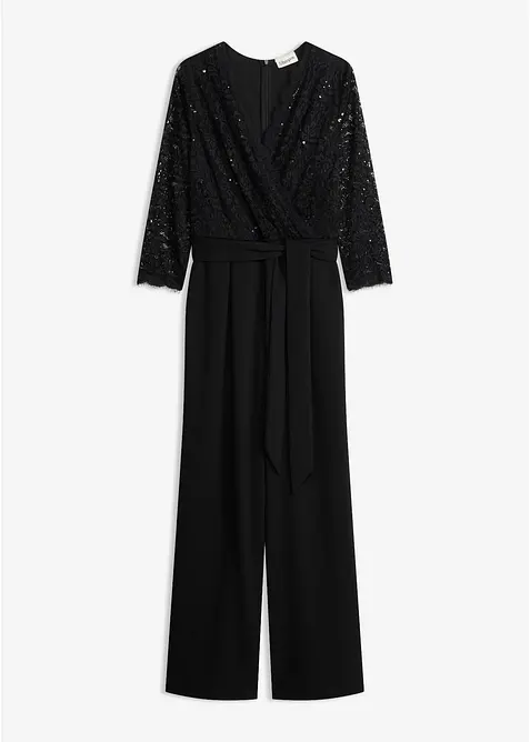 Tuta con pizzo, bonprix
