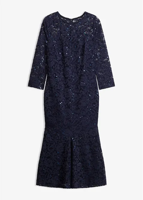 Abito in pizzo con paillettes luccicanti, bonprix