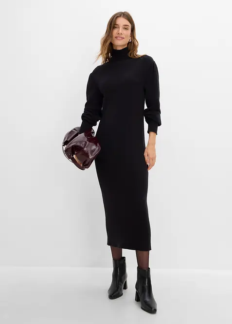 Abito in maglia di misto viscosa morbido, bonprix