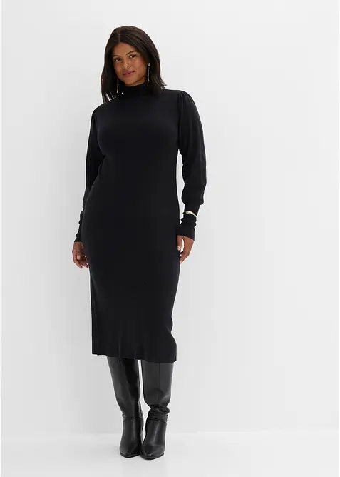 Abito in maglia di misto viscosa morbido, bonprix