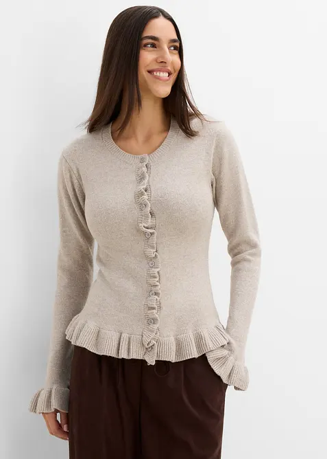 Cardigan traforato, bonprix