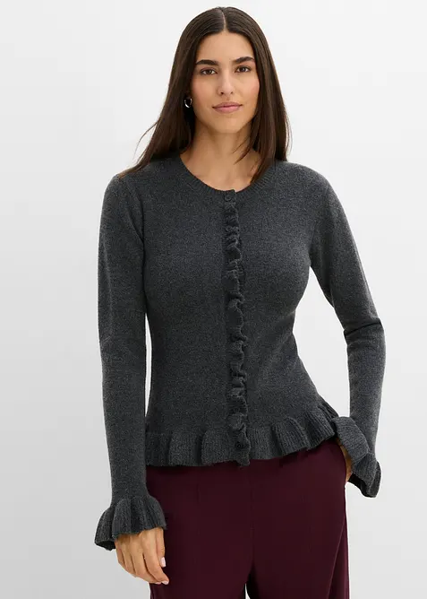 Cardigan traforato, bonprix