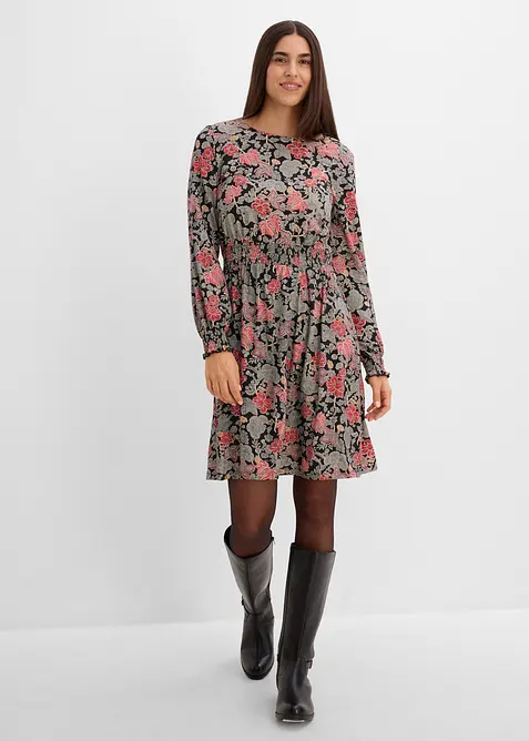 Abito di jersey misto viscosa, bonprix