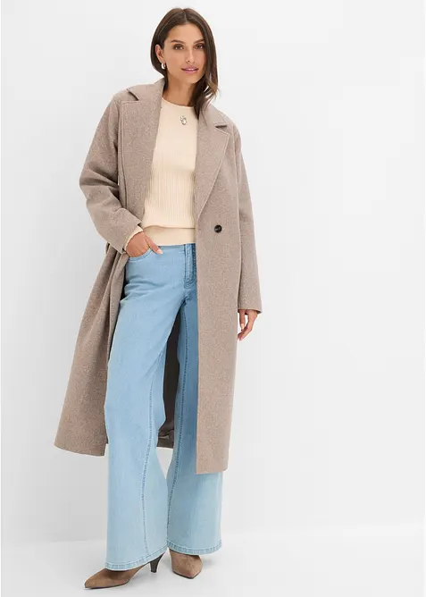 Maglione in misto viscosa morbido, bonprix