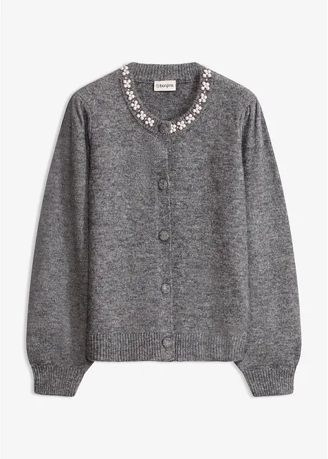 Cardigan con maniche a sbuffo, bonprix