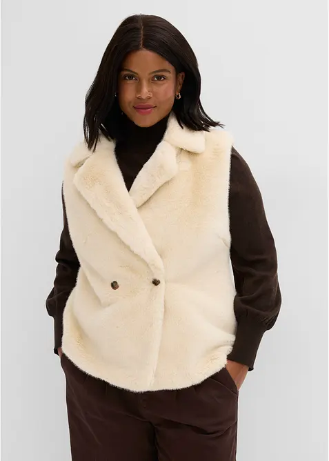 Gilet in pelliccia sintetica, bonprix