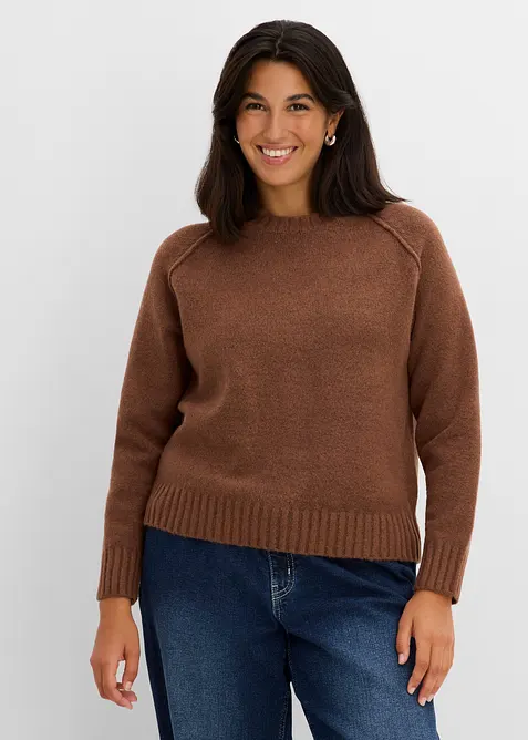 Maglione con maniche raglan, bonprix