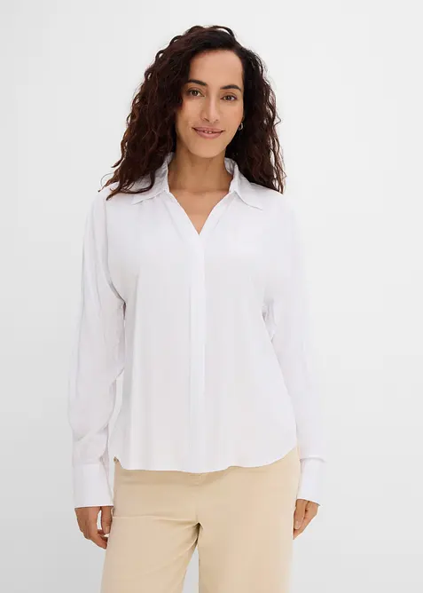 Blusa in viscosa morbida, bonprix