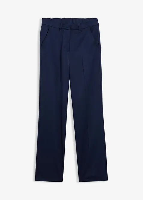 Pantaloni in misto viscosa effetto lana, bonprix