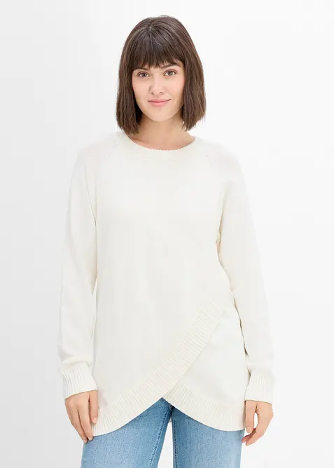Maglione morbido 2 in 1 per gravidanza e allattamento, bonprix