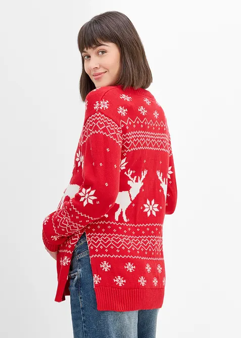 Maglione pr&eacute;maman / da allattamento in puro cotone, bonprix